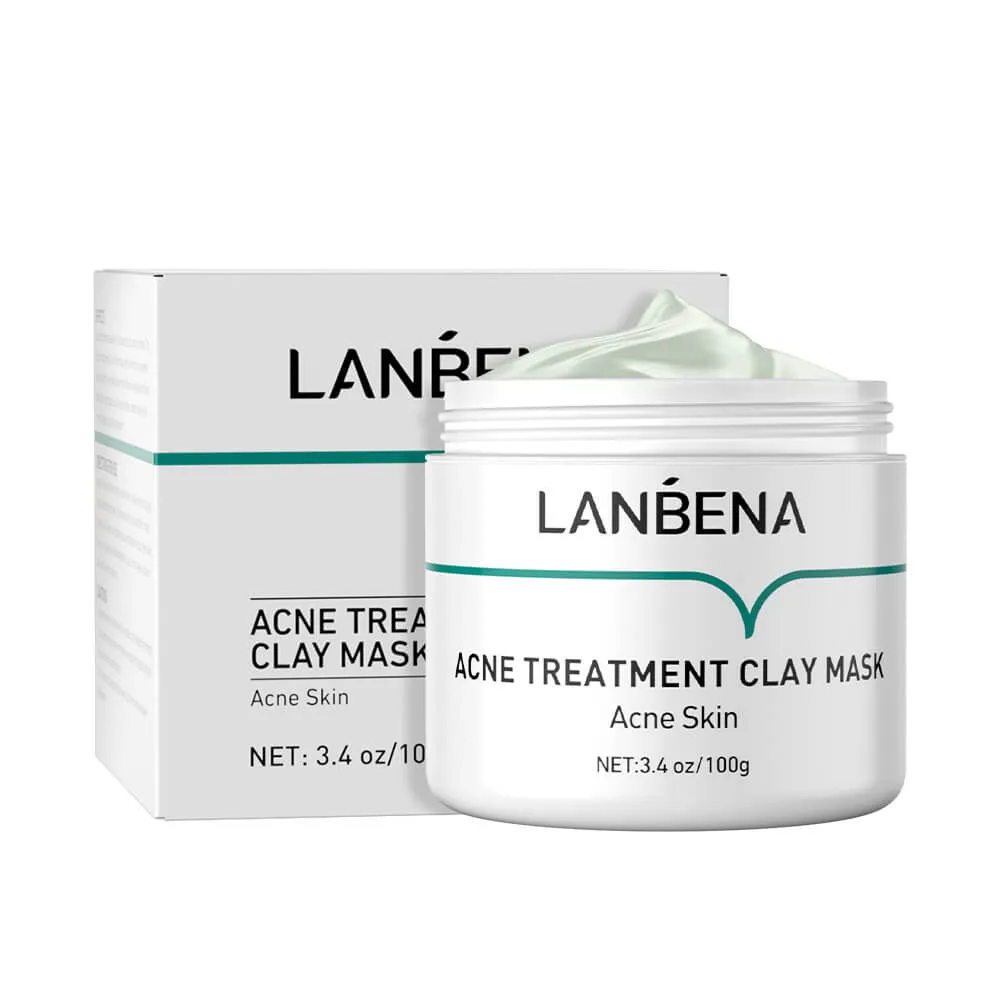 Oligopeptides Acne Treatment Clay Mask