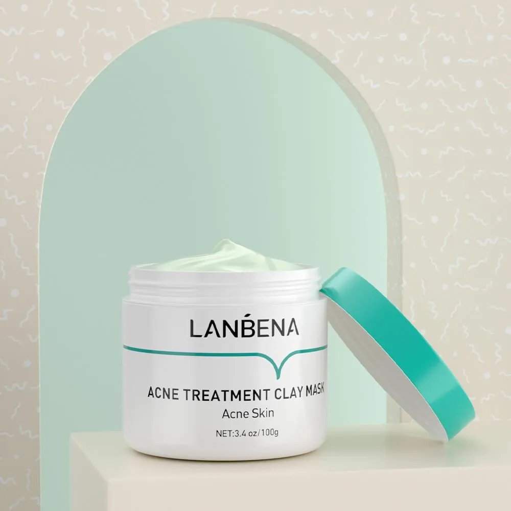 Oligopeptides Acne Treatment Clay Mask
