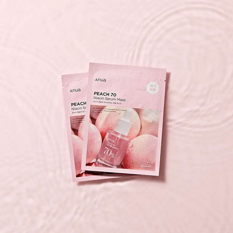 Peach 70% Niacin Serum Mask