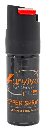 Pepper Spray 1/2 Ounce Police Strength OC-17 W/ Keychain - Pink Zebra