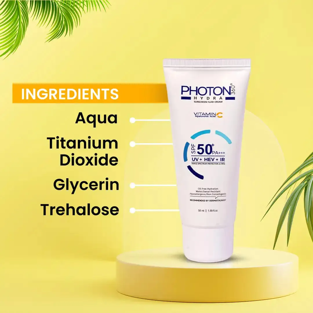 Photon 360 Hydra Sunscreen Fluid Cream