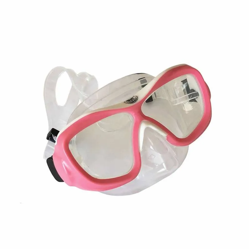 Poseidon 3D Mask ThreeDee Doubleglass Scuba Snorkeling Low Volume Mask
