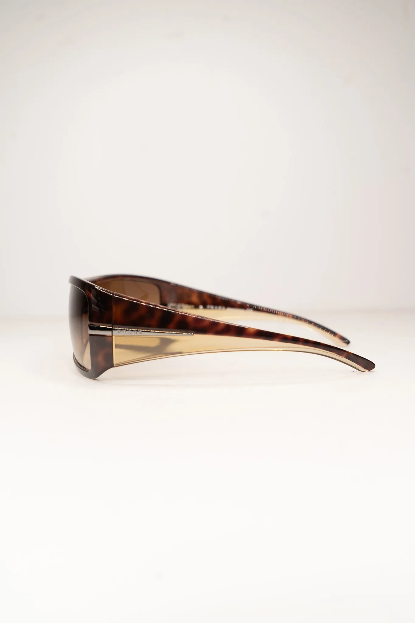 Prada Brown Mask Sunglasses