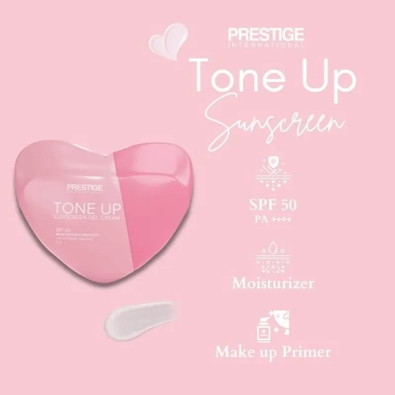 Prestige Tone Up Sunscreen Gel Cream Spf50 - 50g