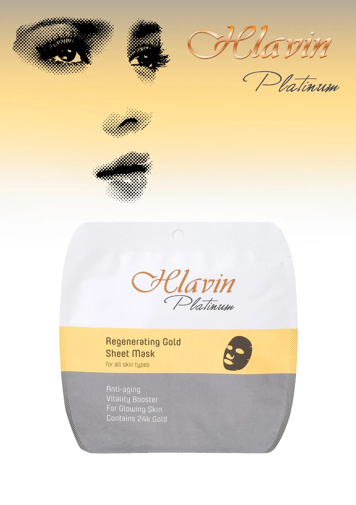 Regenerating Gold Sheet Mask