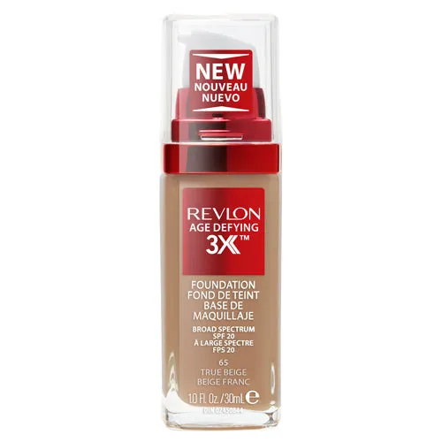 Revlon Age Defying 3X Foundation 30.0ml 65 TRUE BEIGE