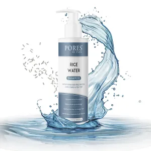RICE WATER SHAMPOO - With Hydrolyzed Rice Protein, Corn Starch & Tea Tree - 250 mL