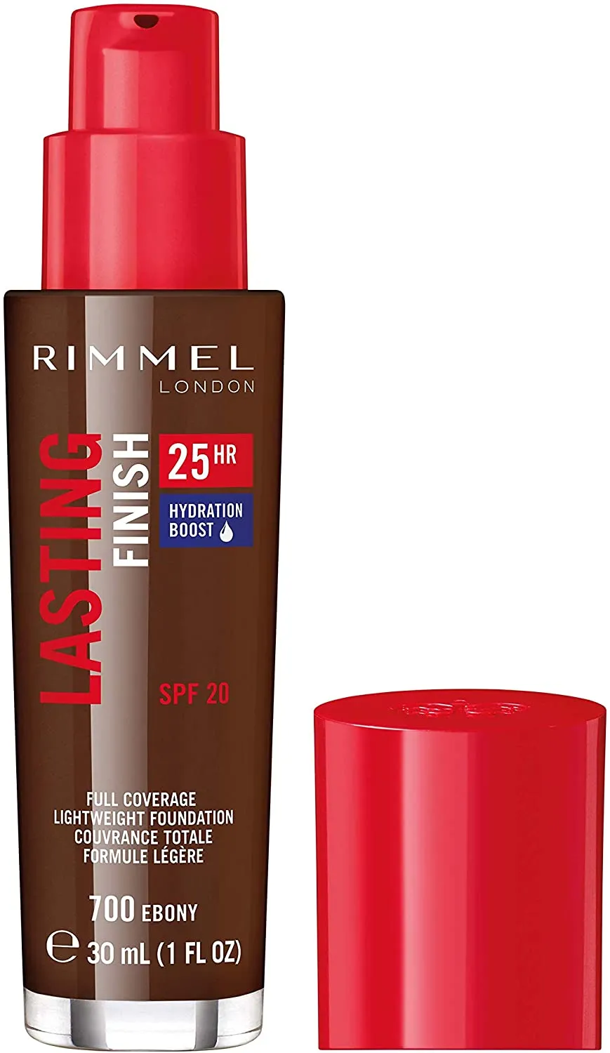 Rimmel London Lasting Finish Foundation 700 Ebony