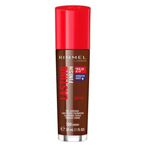 Rimmel London Lasting Finish Foundation 700 Ebony