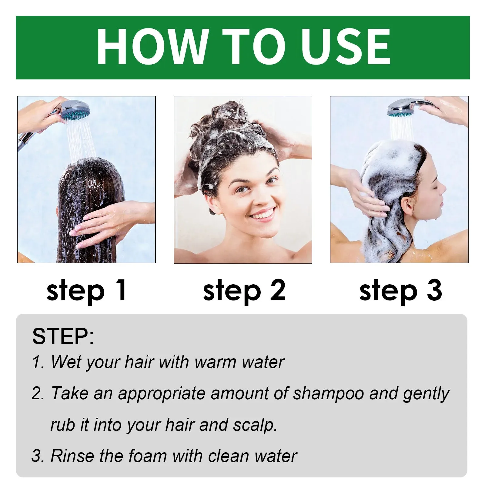 Scalp Cleansing Anti Dandruff Anti-Itching Shampoo Treatment for  Seborrheic Dermatitis & Oil Control while Strengthening Hair Roots & Smoothing Hair -32days shipping