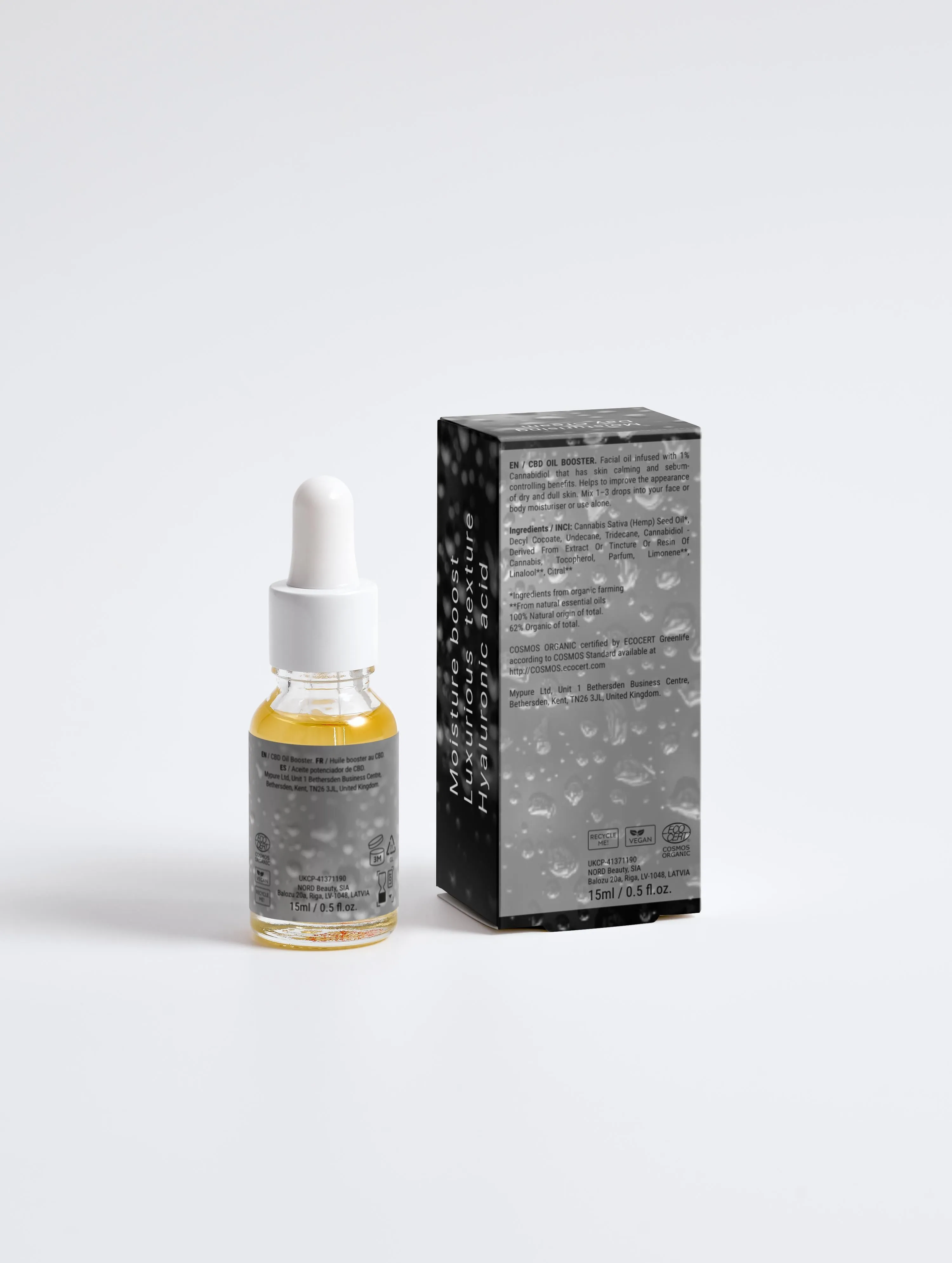 SereniGlow CBD Calming Facial Oil 1% Cannabidiol
