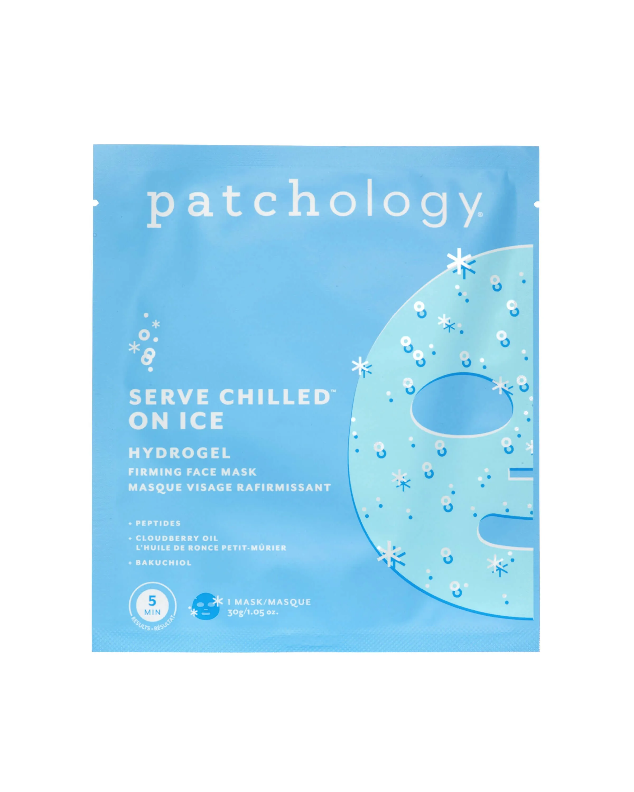 Serve Chilled™ On Ice Firming Hydrogel Face Mask
