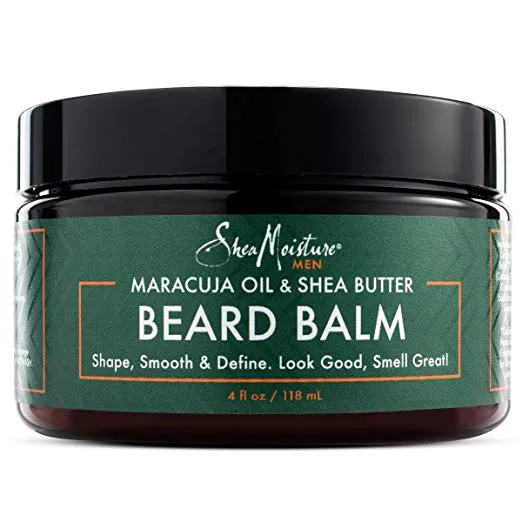 SHEA MOISTURE - Maracuja Oil & Shea Butter Beard Balm - 4 fl oz (118 ml)