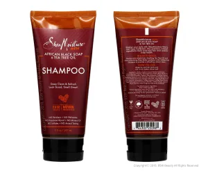 Shea Moisture Men African Black Soap & Tea Tree Oil Shampoo