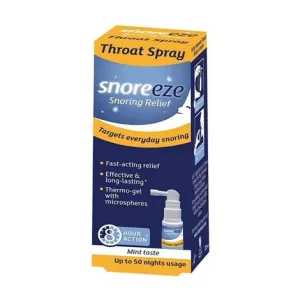Snoreeze Snoring Relief Throat Spray 23.5ml