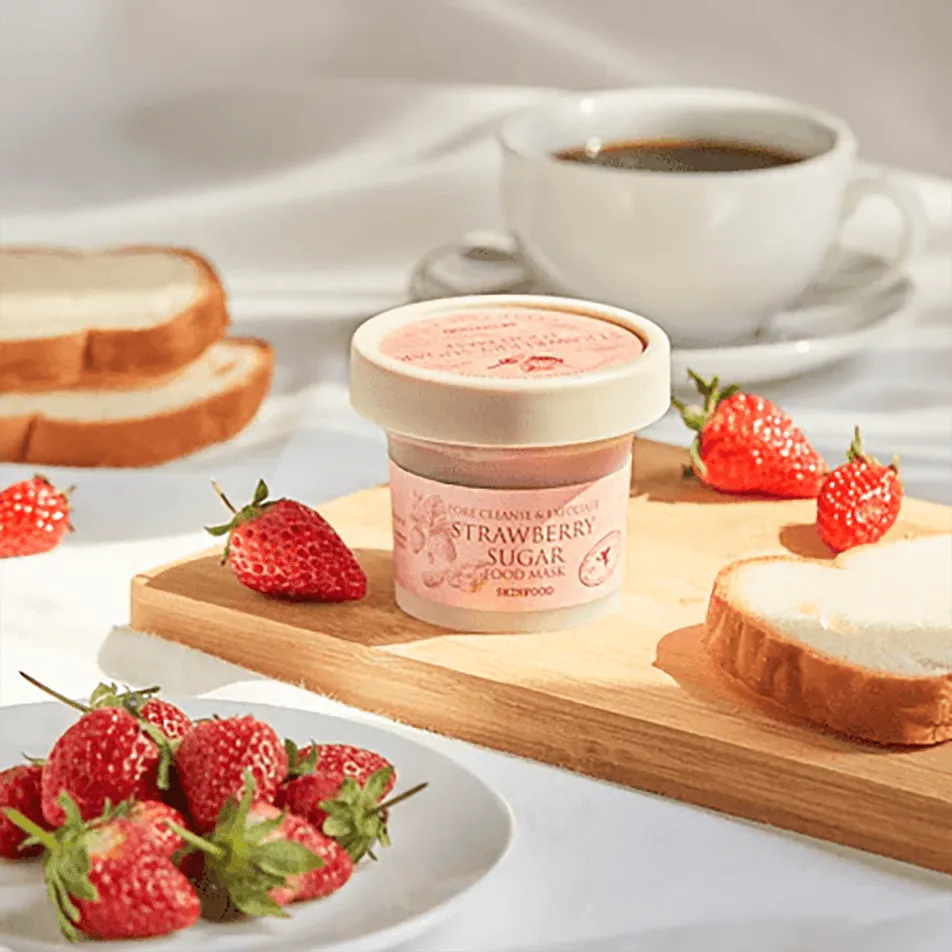 Strawberry Sugar Food Mask