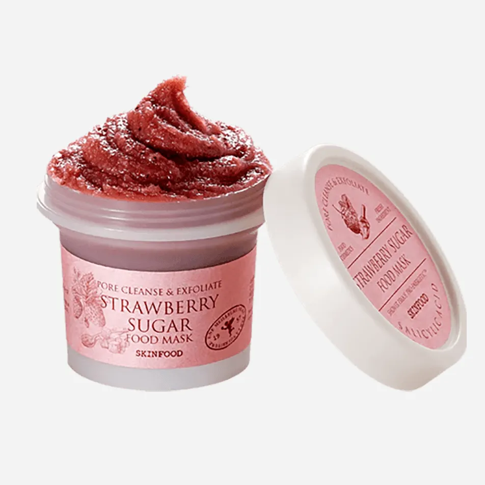 Strawberry Sugar Food Mask