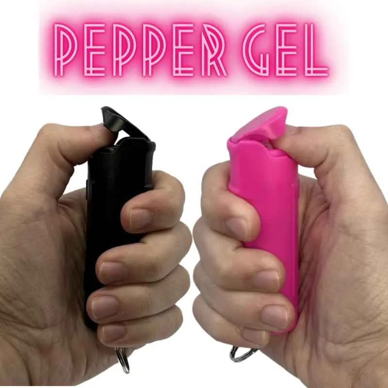 Streetwise Police Strength Hard Case Pepper Gel Keychain