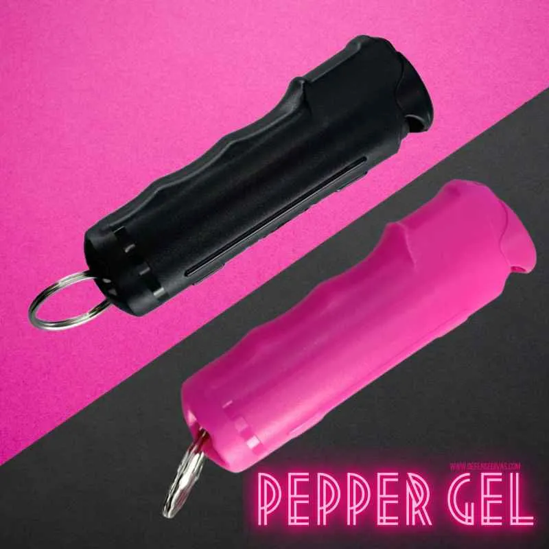 Streetwise Police Strength Hard Case Pepper Gel Keychain