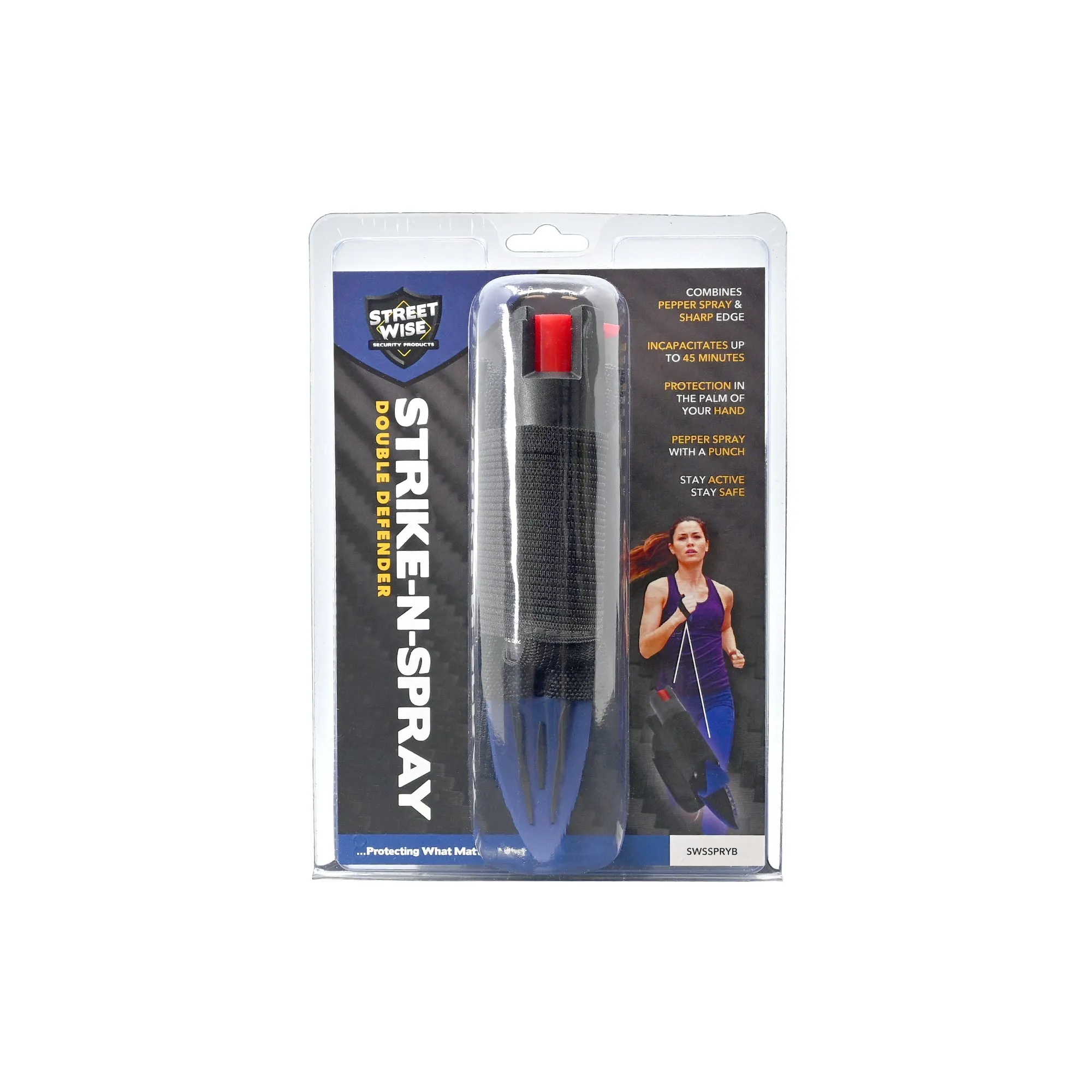 Streetwise Strike-n-Spray Double Defender Pepper Spray