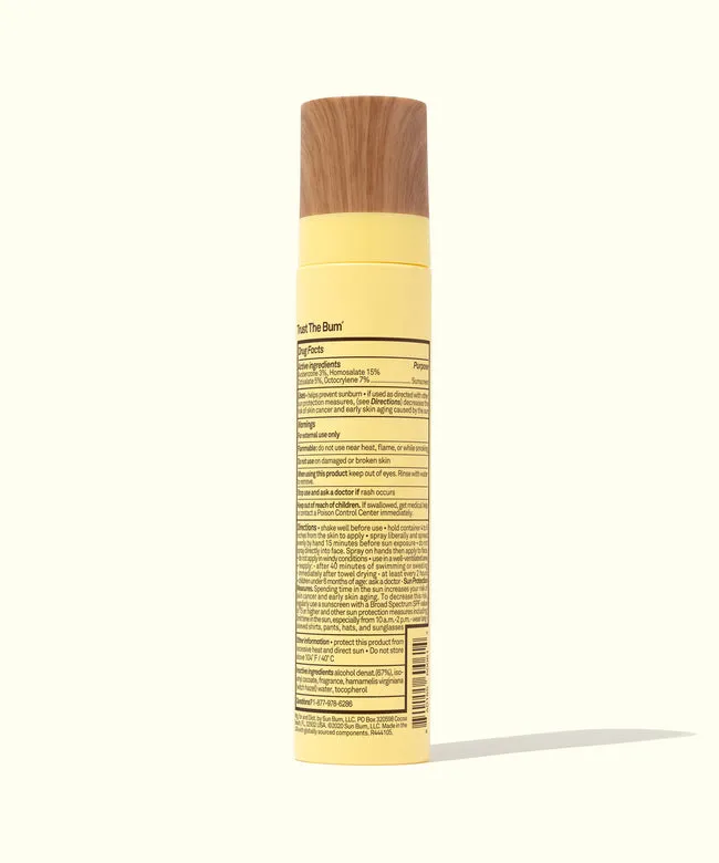 Sun Bum Original SPF 45 Sunscreen Face Mist - NA
