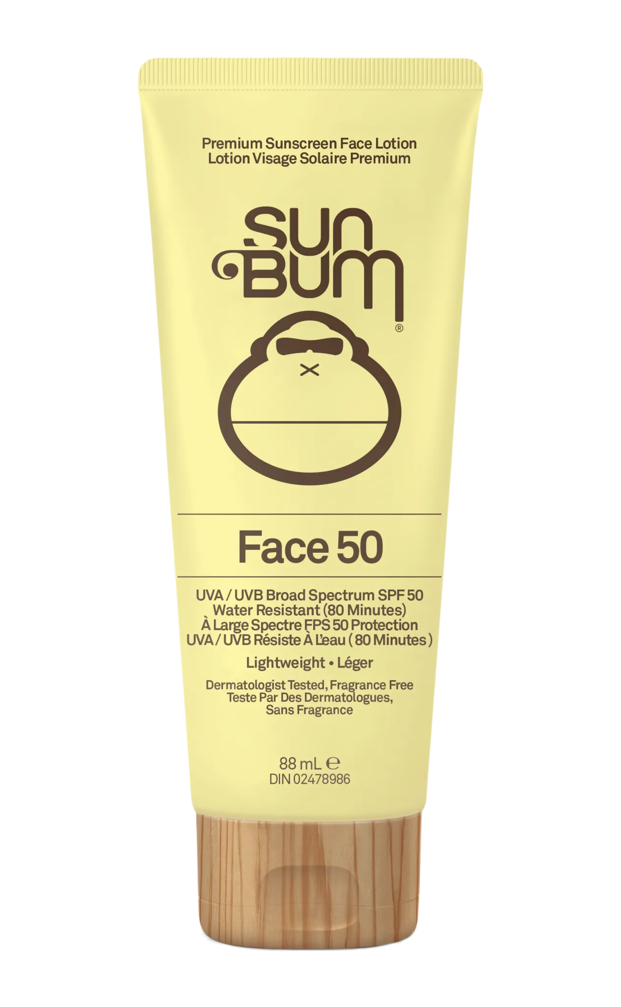Sun Bum Original SPF 50 Sunscreen Face Lotion I 3oz