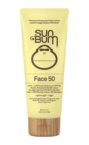 Sun Bum Original SPF 50 Sunscreen Face Lotion I 3oz