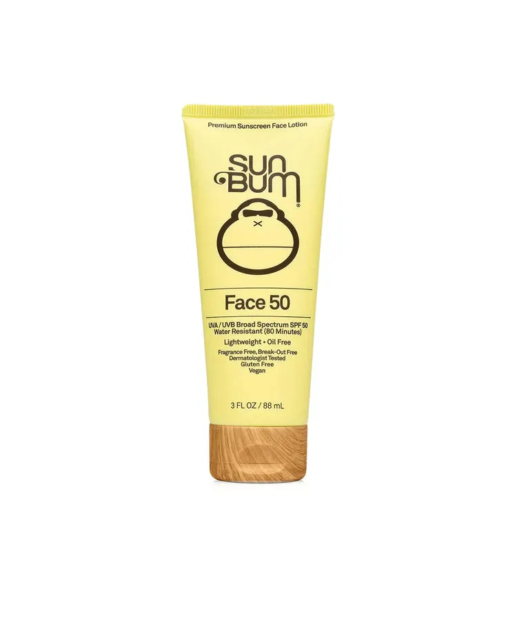 Sun Bum Original SPF 50 Sunscreen Face Lotion