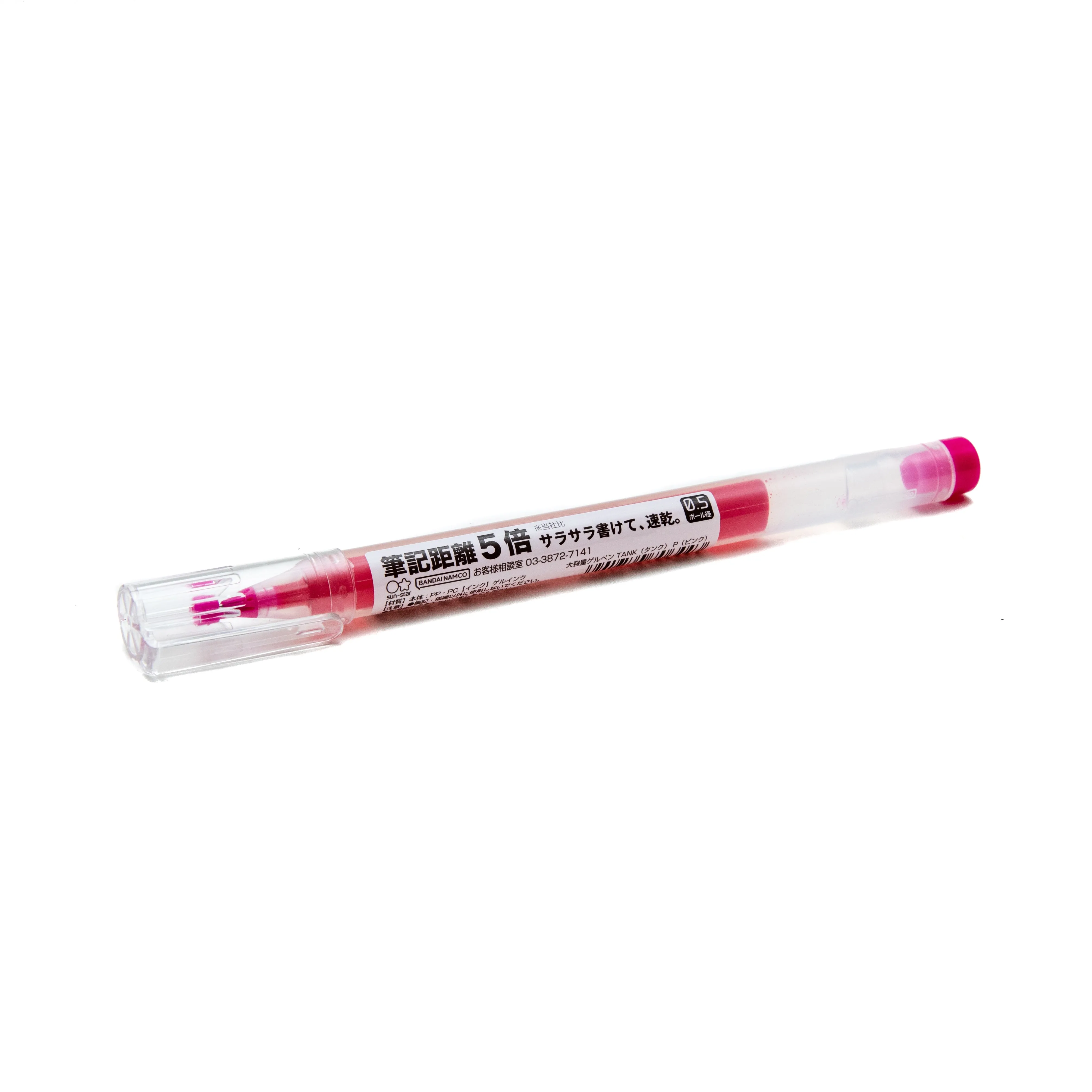 Sun-Star Fast Dry Gel Ink Fine Tip TANK Ballpoint Pen