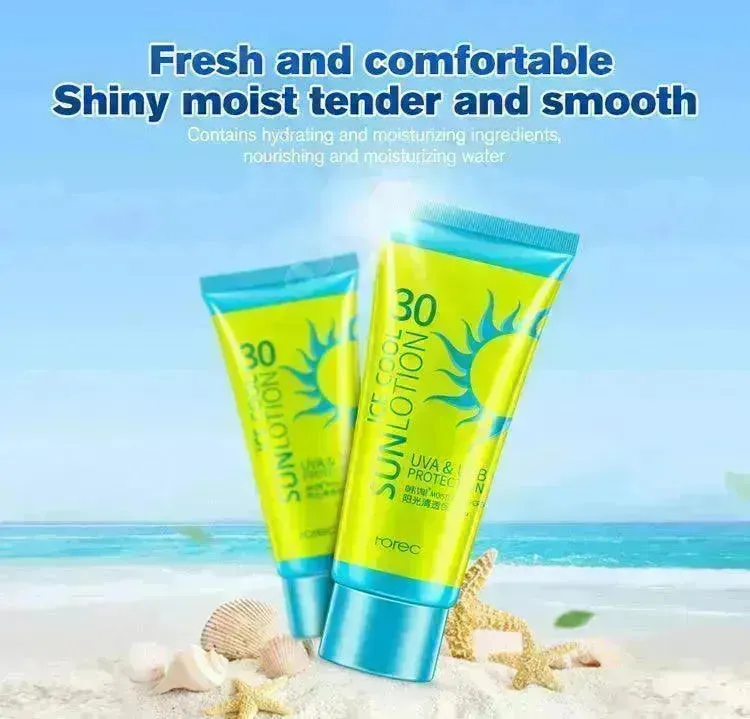 Sunscreen Cream Protetor Facial Cream Sunscreen Clear Moisturizing Lotion