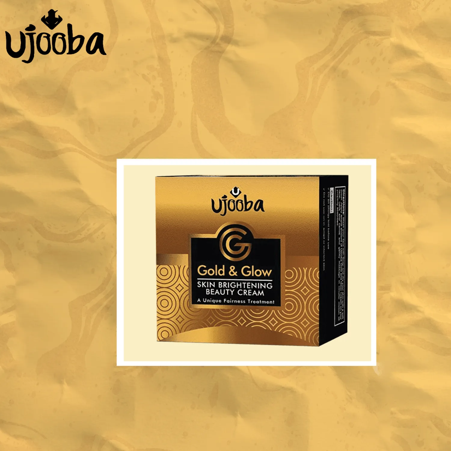 Ujooba Gold & Glow Skin Brightening Beauty Cream