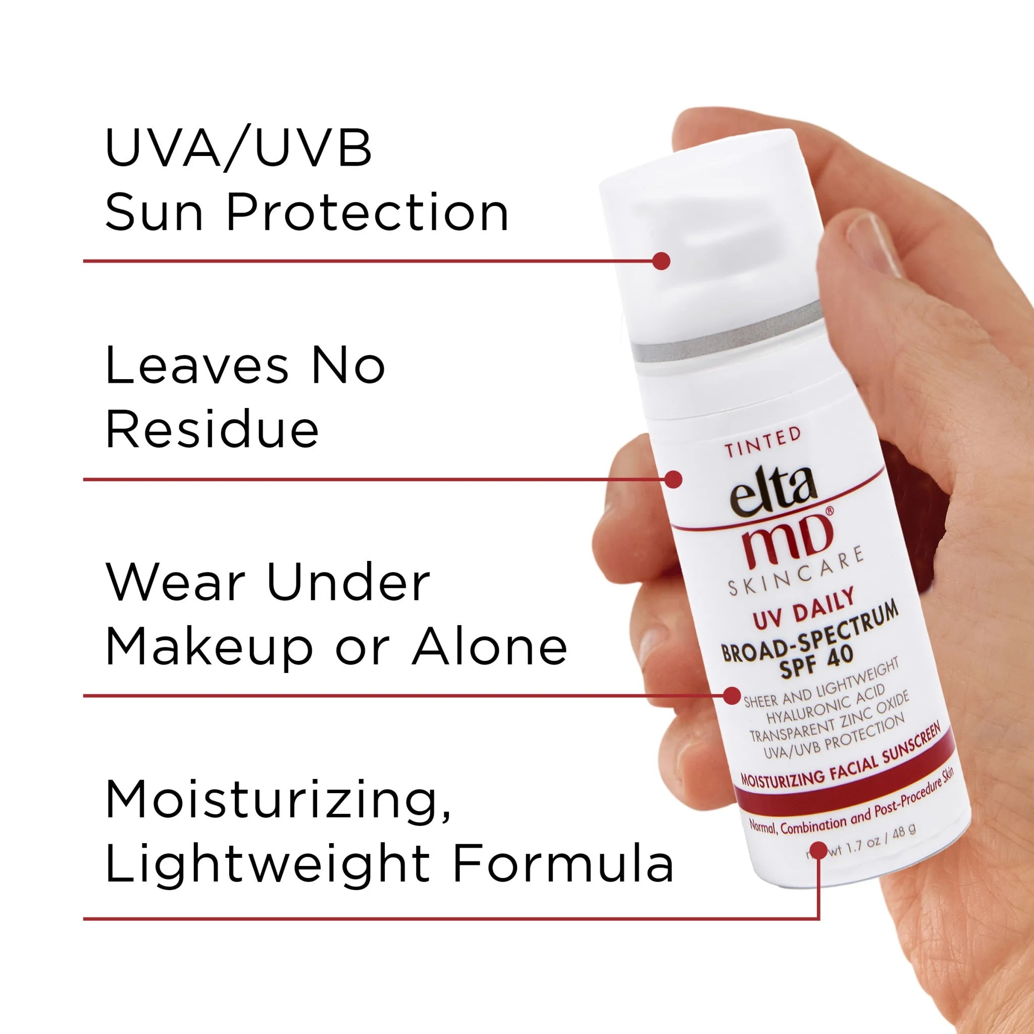 UV Daily Tinted Broad-Spectrum Facial Sunscreen SPF 40