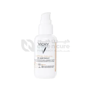 Vichy Capital Soleil Uv Age Tinted Spf 50   40 ml