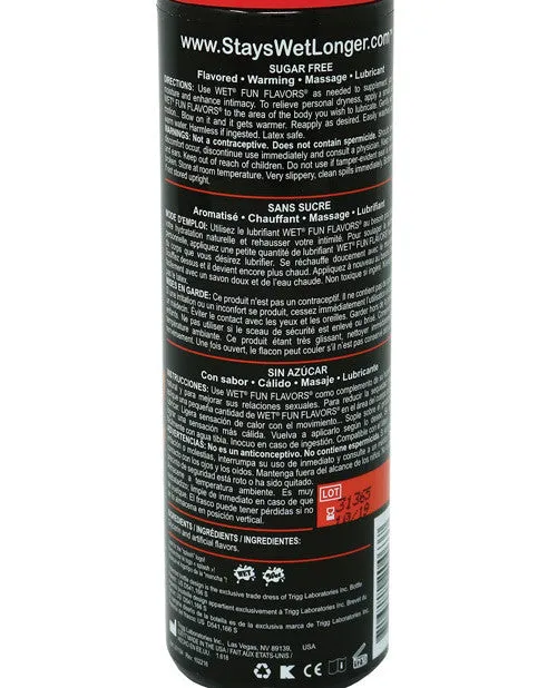 Wet Fun Flavors 4 In 1 Lotion - 10.7 Oz Seductive Strawberry