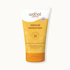 Wotnot- SPF 30  Natural Sunscreen (150g)