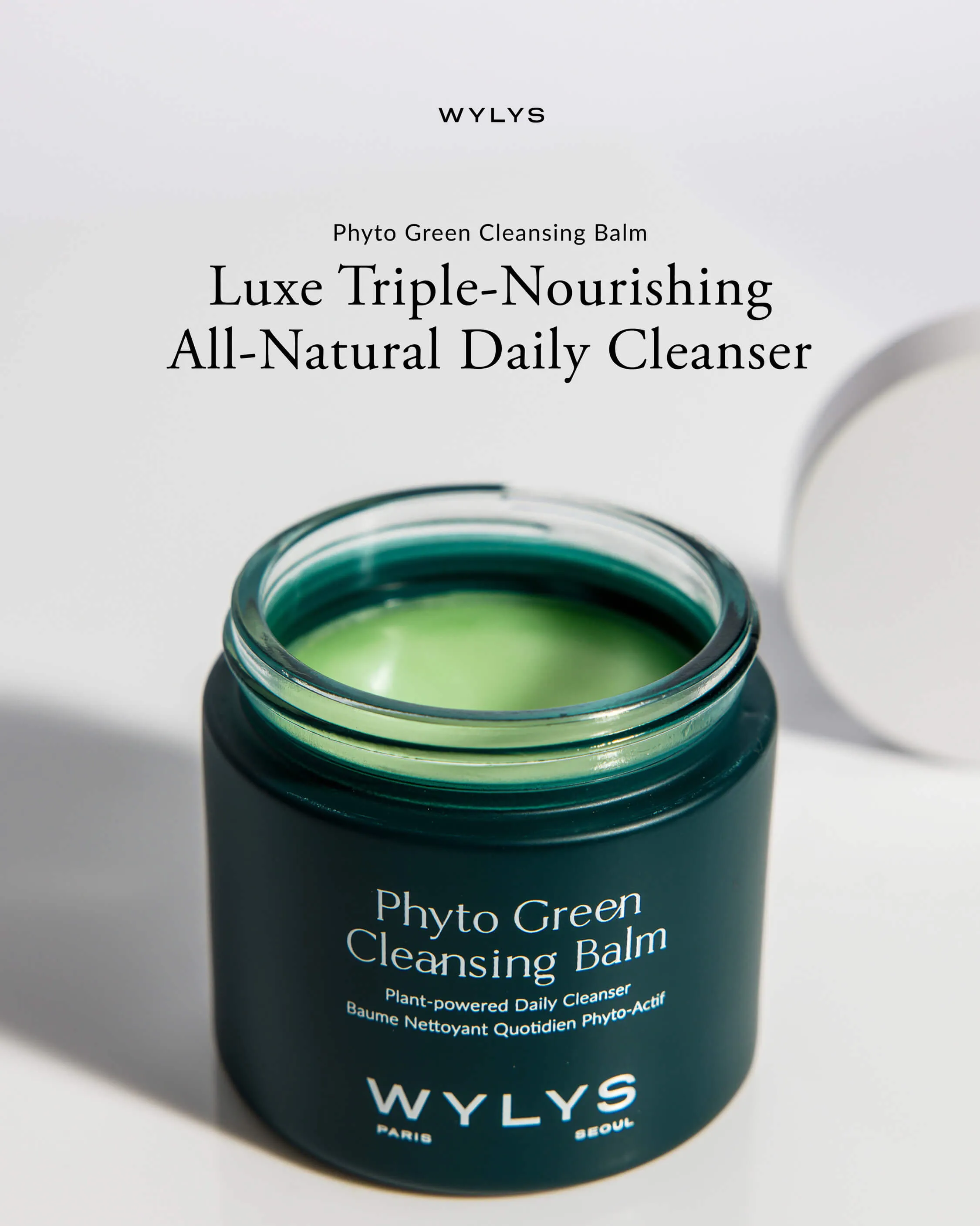 Wylys Phyto Green Cleansing Balm & Rose Quartz Spatula ($96 Value)