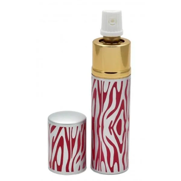 Zebra Animal Print Disguised Lipstick Pepper Spray